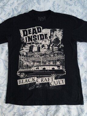 Black Craft Cult "Dead Inside" Graphic T-shirt